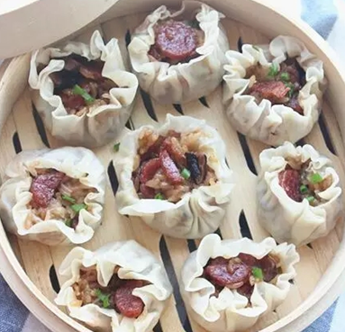 憶美食| 最有內(nèi)涵的燒賣，香菇臘腸燒賣